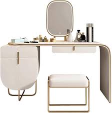 Nowoczesna Toaletka Make-up z Demontowalnym LED