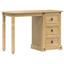 Toaletka Corona z Litego Drewna Sosnowego 110x47x75 cm