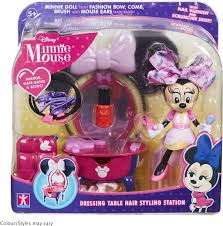 Toaletka Minnie Mouse do Stylizacji Włosów