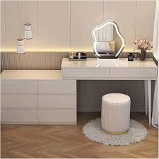 Elegancka Toaletka z Lustrem LED